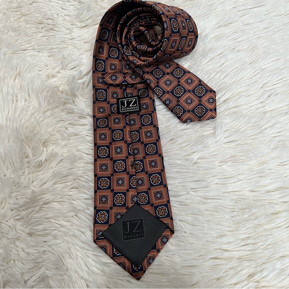 JZ Richards boulder silk tie - Picture 3 of 7